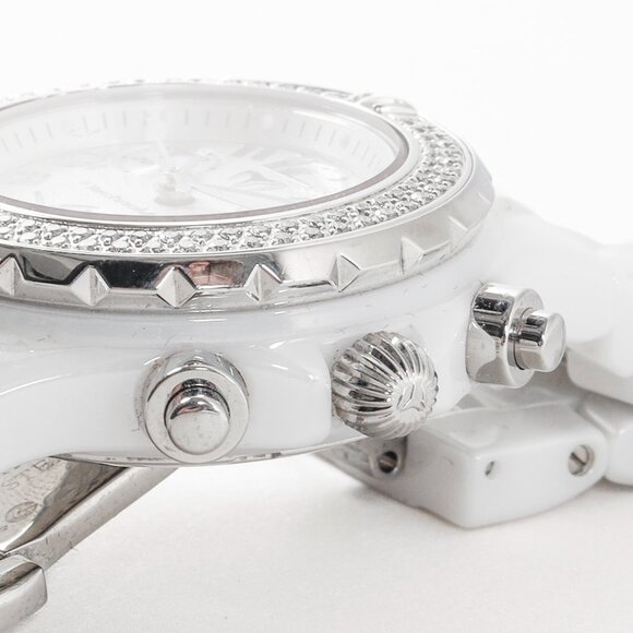 Technomarine White Geneve Technodiamond Porcelain Watch - Picture 5 of 10